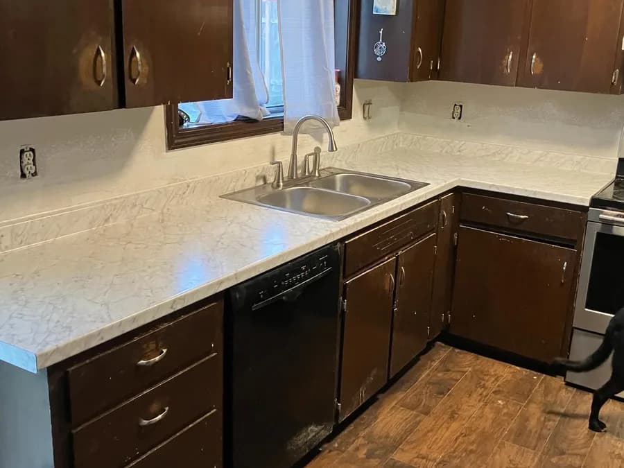 Kitchen Countertop Refresh, after photo 2