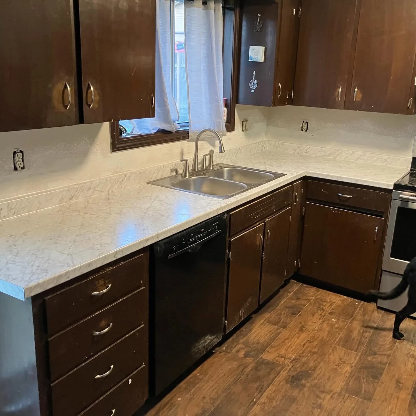 Kitchen Countertop Refresh, after photo 2
