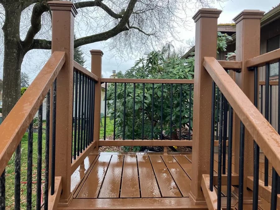 Backyard Deck Build, photo 4