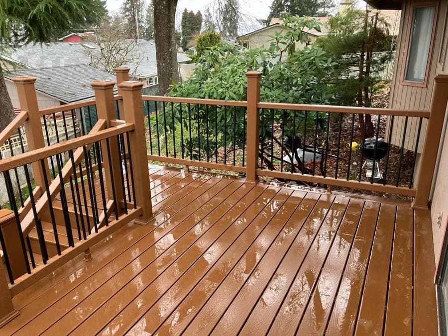 Backyard Deck Build, photo 5